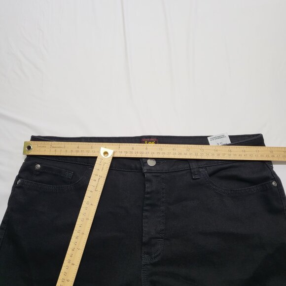 Lee Womens Jeans 14S Bootcut Premium Quality Smart Fit Black 35 X 29.5 - Picture 10 of 16